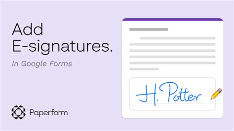 How to Add a Signature in Google Forms: A Comprehensive Guide.